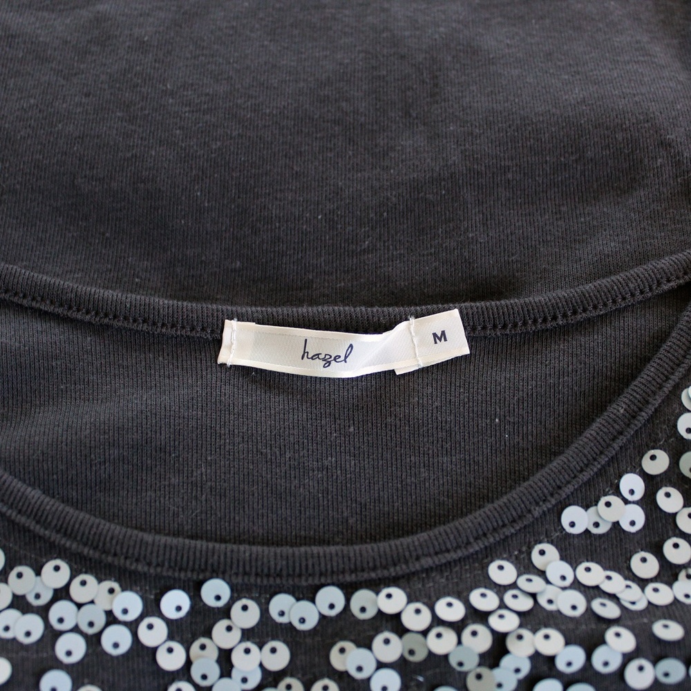 Anthropologie Hazel Sequin Tank Top Sz US M - Picture 6 of 7